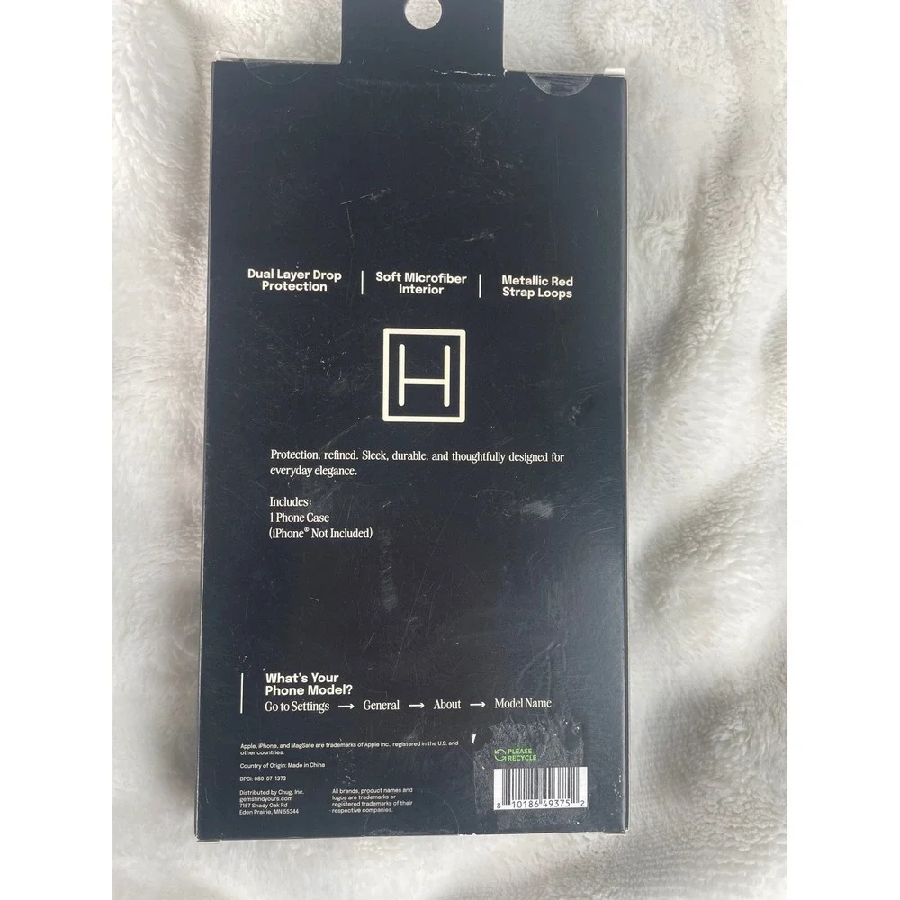 Hello Lux Red Sweater Phone Case iPhone 14 Pro Max Cable Knit Dual Layer Cover‎